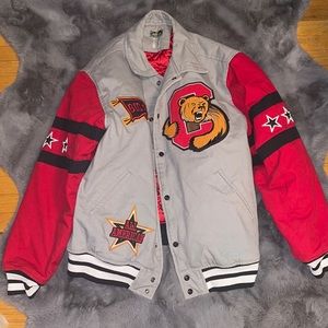 Hall and Dean Cornell 1865 Big Red Varsity Jacket